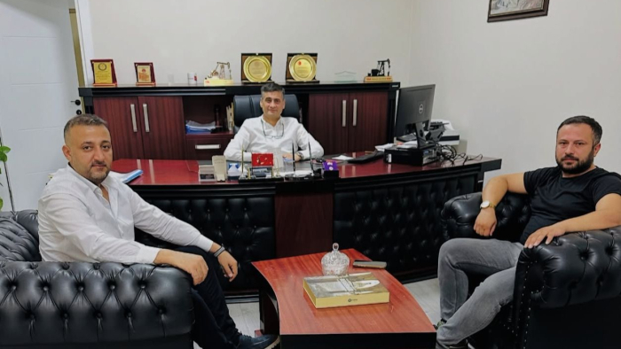 Başkan Öztürk'ten İl Defterdarlığı Ziyaret