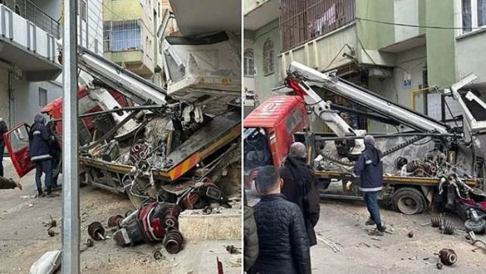 Şanlıurfa’da Boom Lift Kazası