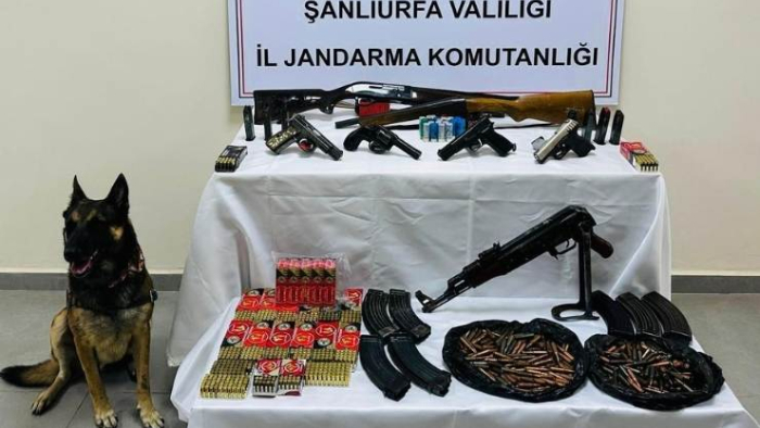 Bozova’da Silah Operasyonu