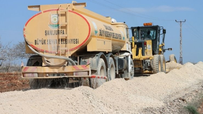 Büyükşehir Belediyesi’nden Kalıcı Yol Çözümü