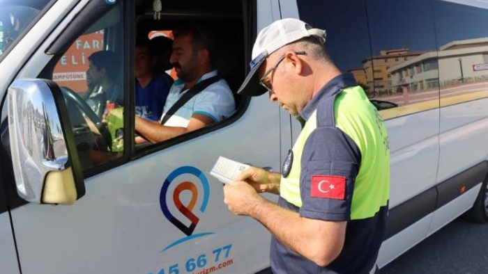 Şanlıurfa’da Servis Araçlarına Sıkı Denetim