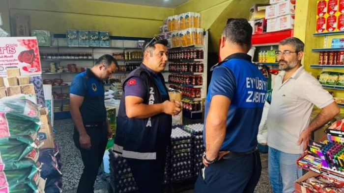 Eyyübiye’de 500 Kg Süt Ürününe El Konuldu