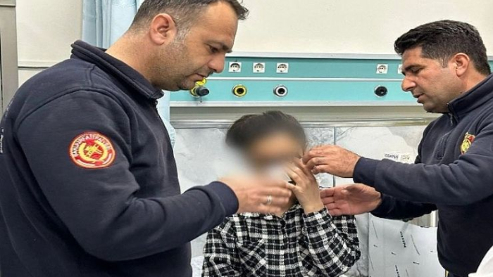 Urfa'da Gözüne Fermuar Sıkışan Vatandaş Kurtarıldı