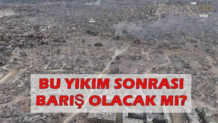 Gazze’de Barış İçin Tarihi Adım