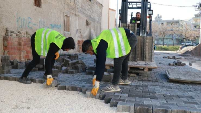 Haliliye'de Üstyapı Çalışmaları Tamamlanıyor