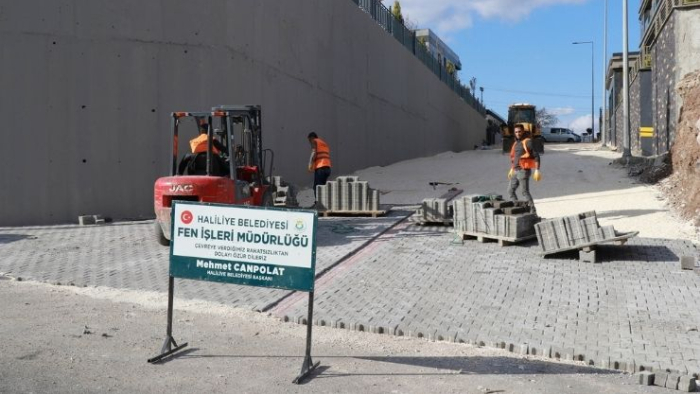 Haliliye Belediyesi’nden Üstyapı Atağı