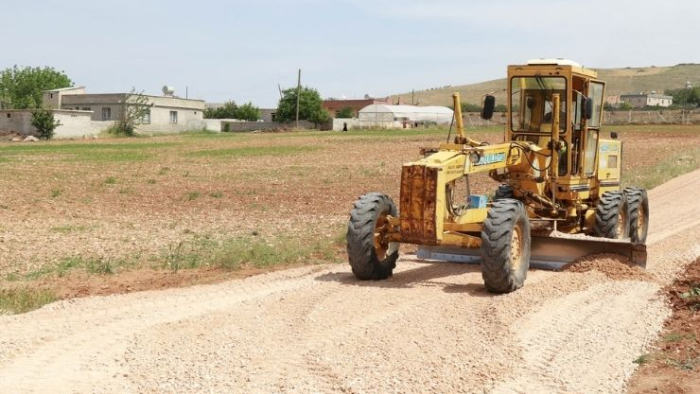 Haliliye’de Stabilize Yol Çalışmaları Sürüyor