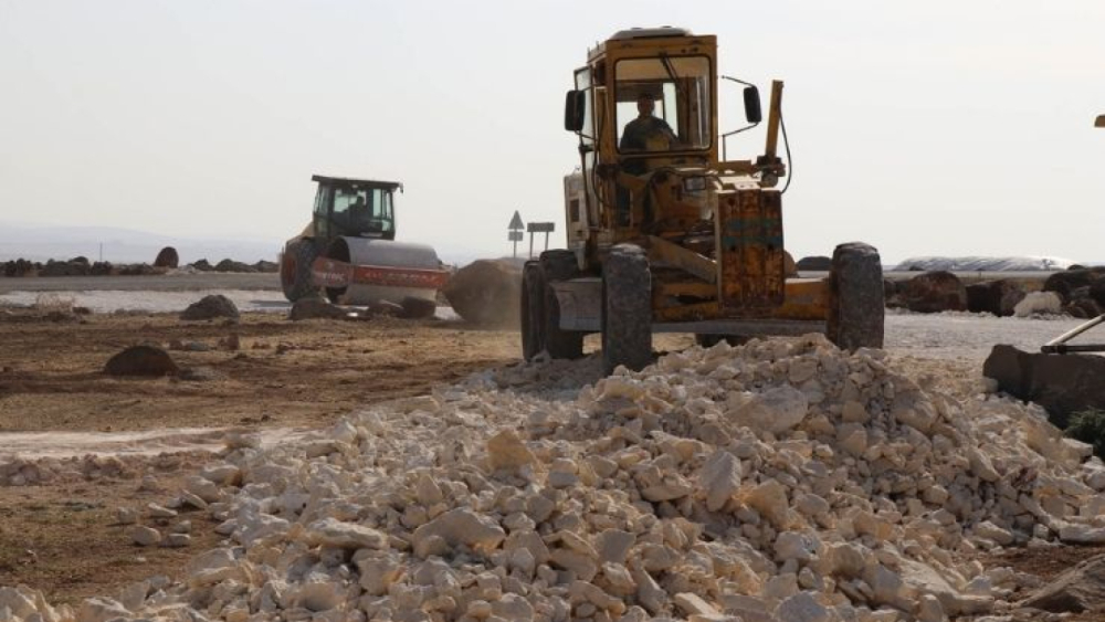 Haliliye Belediyesi Yol Çalışmalarında Hız Kesmiyor