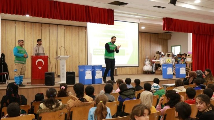 Haliliye’de Çocuklar Geri Dönüşümü Eğlenerek Öğrendi