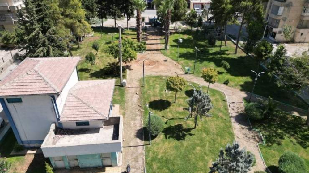Haliliye’de Parklar Yenileniyor