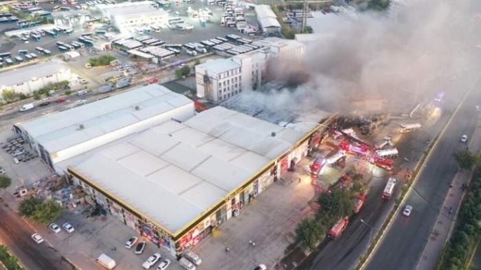 Şanlıurfa’da Büyük Yangın