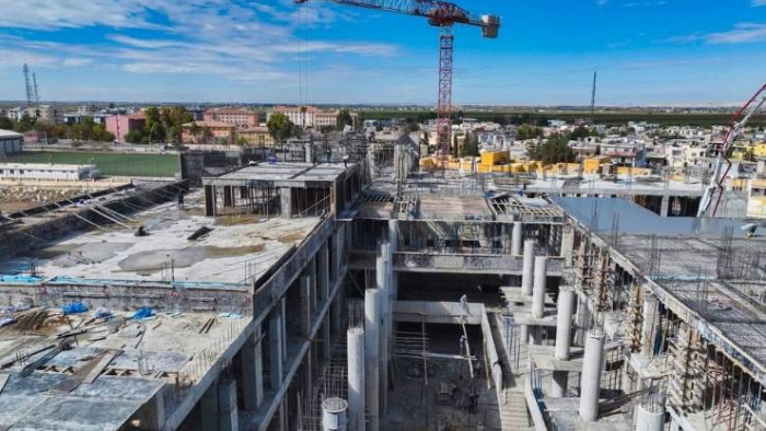 Harran’da Yeni Devlet Hastanesi Yükseliyor