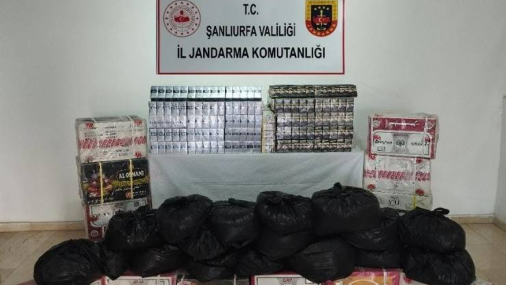 Eyyübiye’de Kaçak Sigara ve Çay Operasyonu