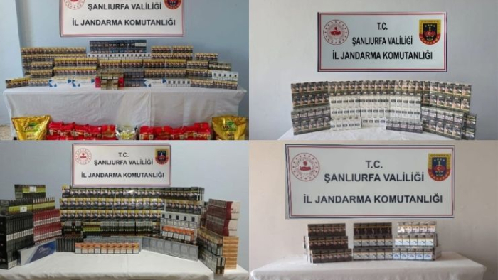 Urfa'da 25 Ton Kaçak Çay Yakalandı 