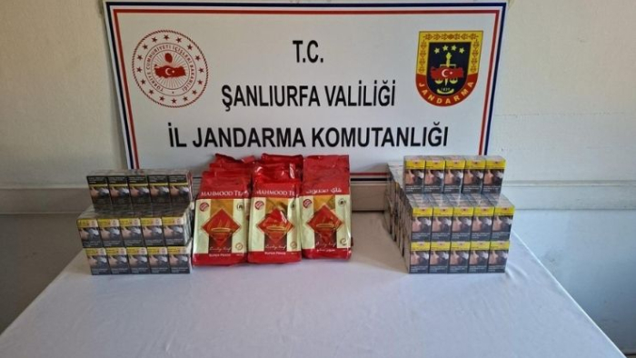 Viranşehir’de Kaçak Sigara ve Alkol Operasyonu