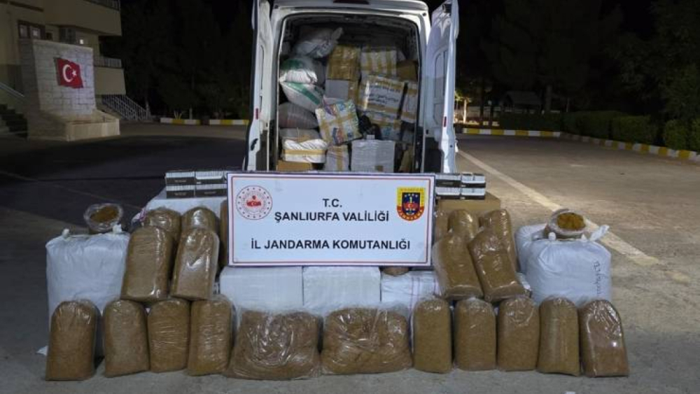 Urfa’da Tütün ve Alkol Kaçakçılarına Şok Baskın