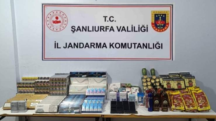 Şanlıurfa’da Binlerce Kaçak Ürün Ele Geçirildi