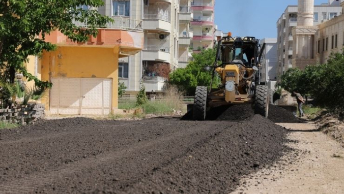 Karaköprü’de Yol Seferberliği