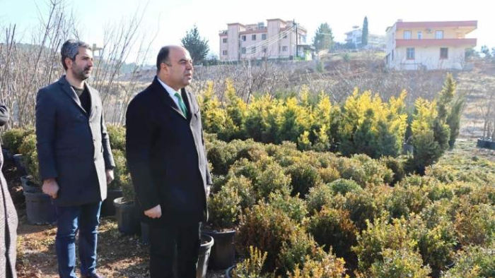 Karaköprü Belediyesi Kendi Fidanlarını Üretiyor