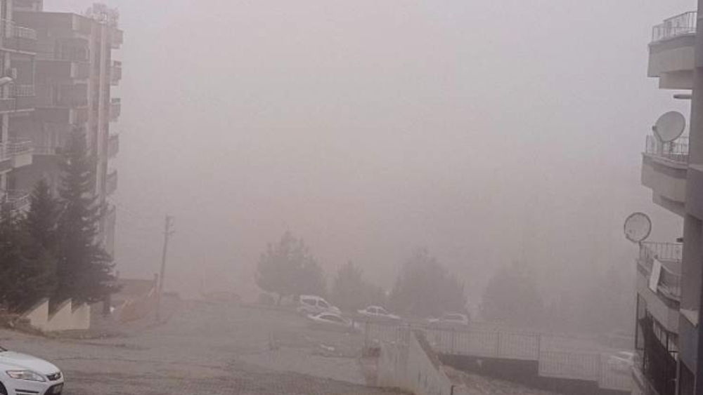 Karaköprü’de Yoğun Sis Hayatı Olumsuz Etkiliyor