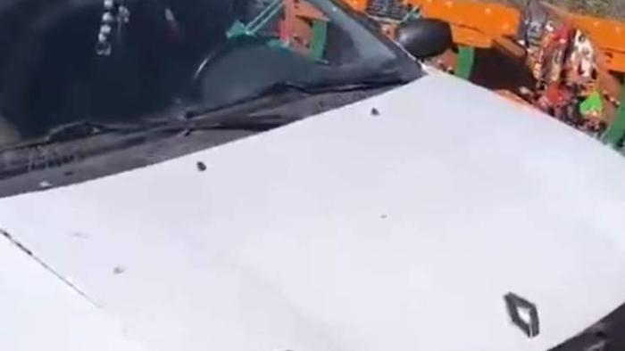 Eyyübiye'de Trafik Kazasına İtfaiyeden Hızlı Müdahale