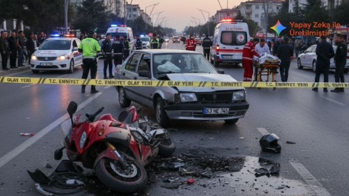 Urfa'da Motosiklet Kazasında İki Kişi Can Verdi
