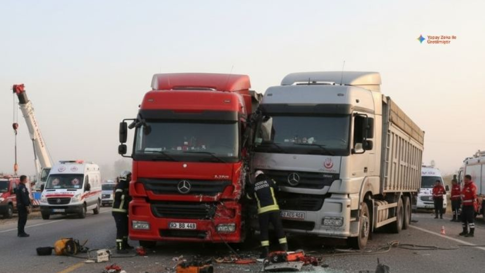 Siverek’te Feci Kamyon Kazası: 1 Ölü, 1 Yaralı