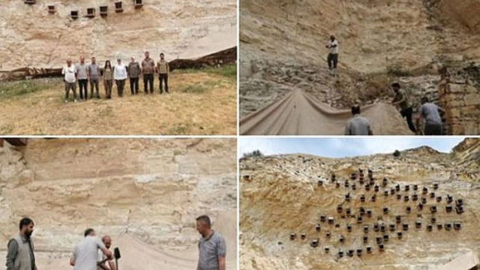 Urfa’da Kelaynaklar İçin Fileli Koruma Sistemi