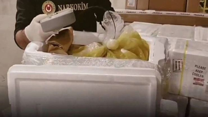 455 Kilo Kokain Ele Geçirildi