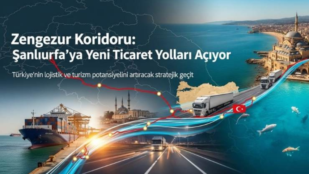 Şanlıurfa, Zengezur Koridoru ile Ticarette Merkez Olacak