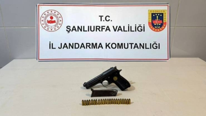Suruç’ta Ruhsatsız Silah Operasyonu