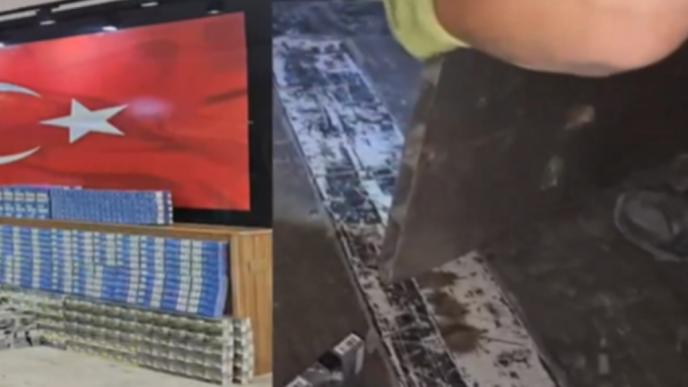 Şanlıurfa’da Kaçak Sigara Operasyonu