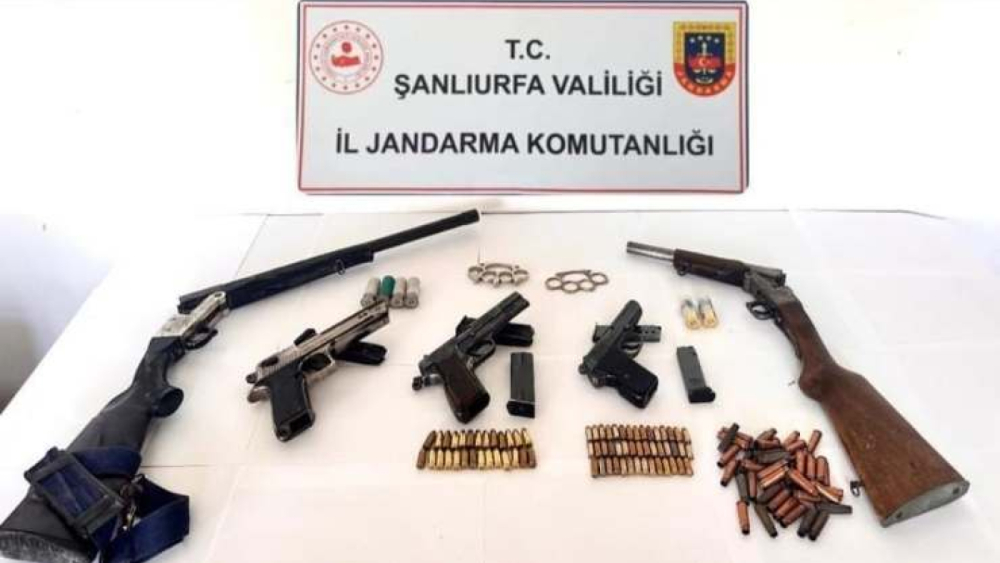 Urfa'da Ruhsatsız Silah Operasyonu: 10 Gözaltı