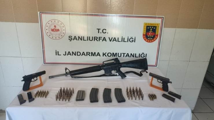 Urfa'da Jandarma’dan Ruhsatsız Silah Baskını