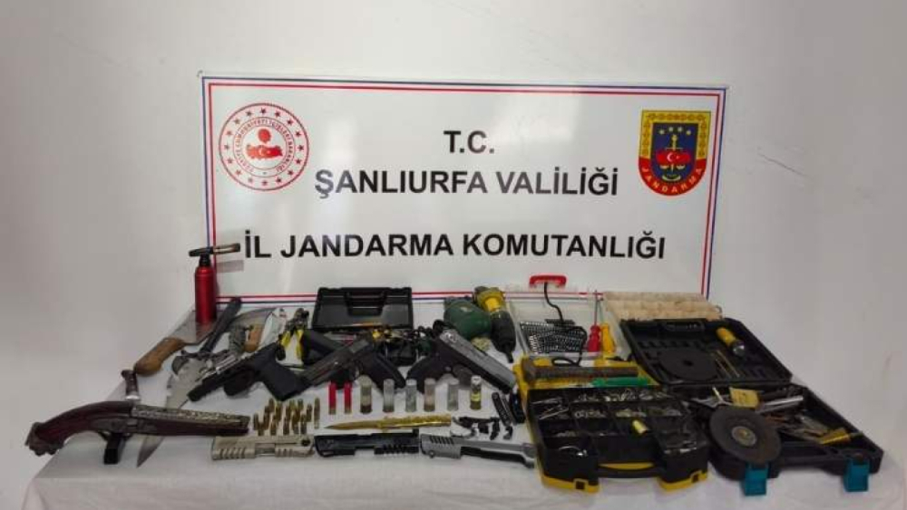 Eyyübiye’de Silah Kaçakçılığı Operasyonu