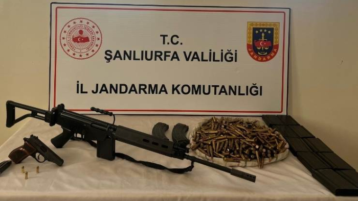 Urfa'da Jandarma’dan Ruhsatsız Silah Operasyonu