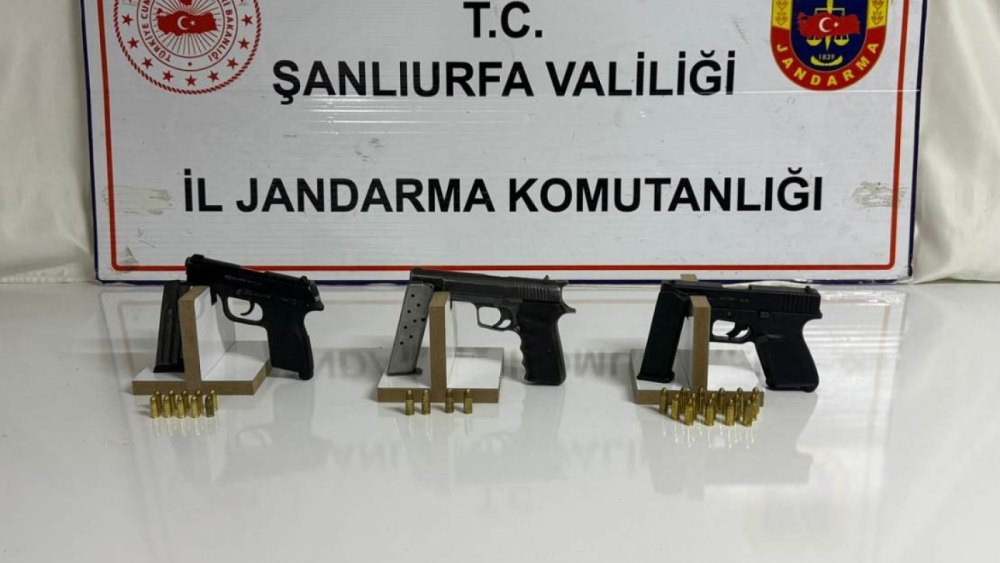 Urfa'da Eş Zamanlı Silah Operasyon