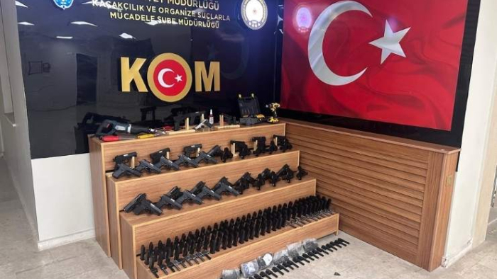 Eyyübiye’de Cephanelik Gibi Silah Atölyesi Ortaya Çıktı