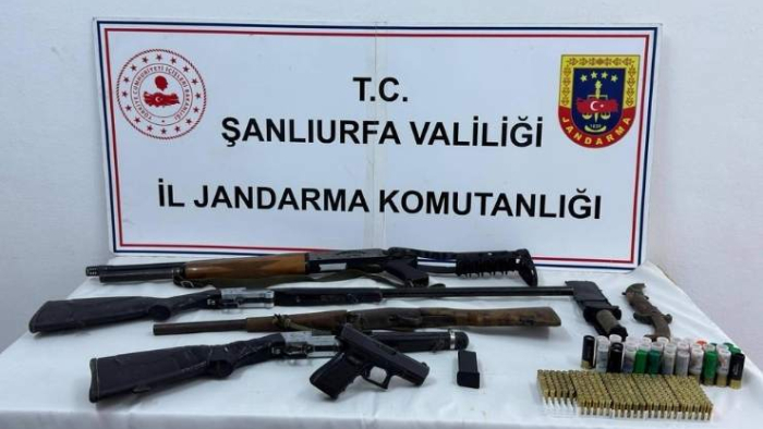 Birecik ve Suruç’ta Ruhsatsız Silah Baskını