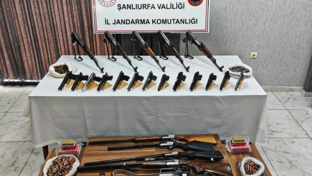 Viranşehir’de Cephanelik Gibi Baskın