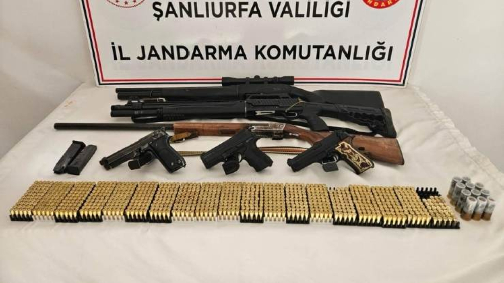 Halfeti, Suruç ve Bozova’da Silah Operasyonu