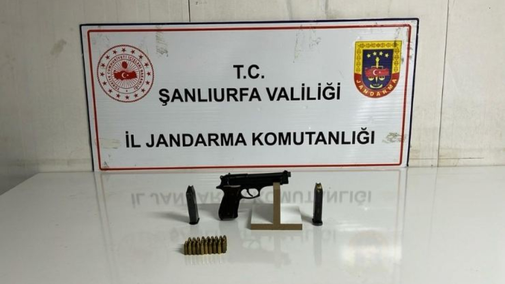 Siverek’te Jandarmadan Ruhsatsız Silah Operasyonu