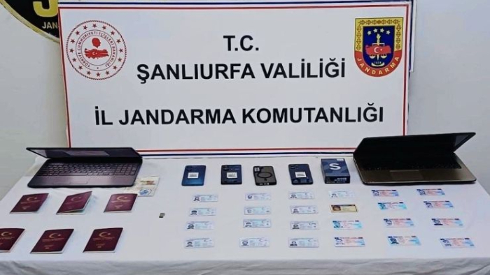 Urfa'da Sahte Sürücü Belgeleriyle Ağ Kuranlara Baskın