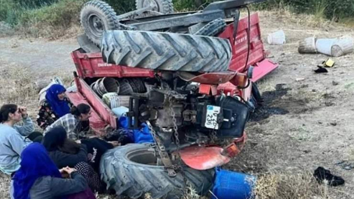 Urfalı Mevsimlik İşçiler Kaza Yaptı: 1 Ölü, 4 Yaralı