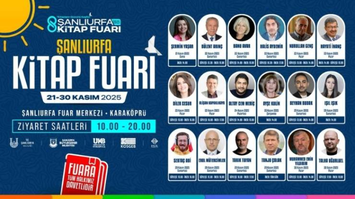 Şanlıurfa 8. Kitap Fuarı Başlıyor