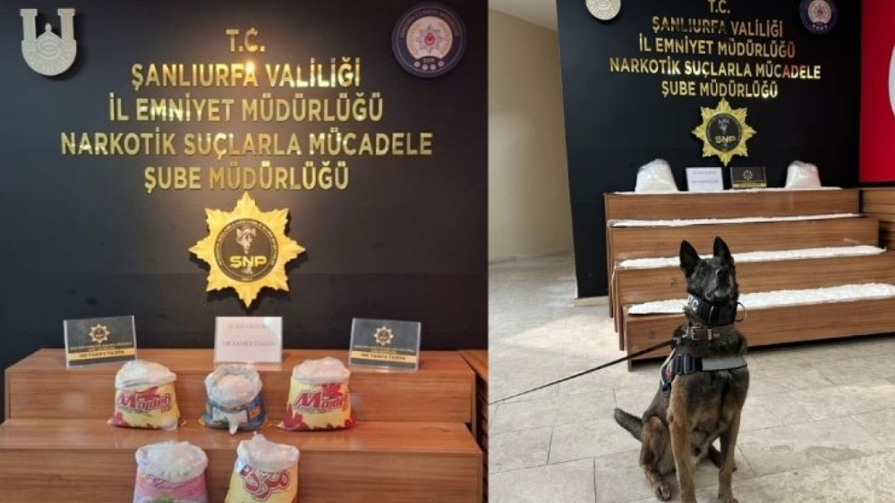 Urfa’da 26 Kilo Metamfetamin Ele Geçirildi!