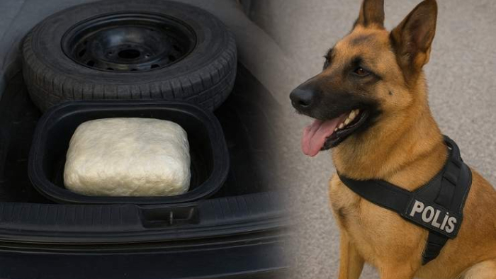 Urfa’da Stepneye Gizlenmiş Uyuşturucu Yakalandı