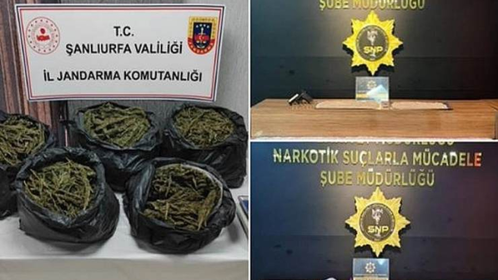 Şanlıurfa’da Uyuşturucu Operasyonu