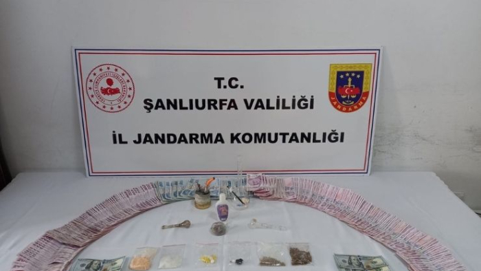 Şanlıurfa’da Jandarmadan Uyuşturucu Operasyonu