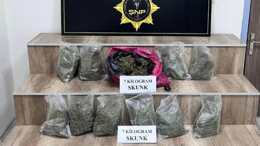 Siverek’te Uyuşturucu Operasyonu